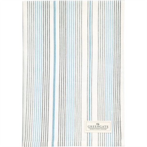 Tea towel Divia pale blue