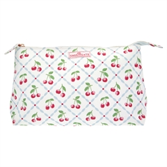 Cosmetic bag Cherie white large