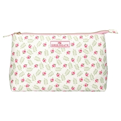 Cosmetic bag Lily petit white large