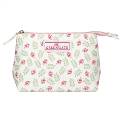 Cosmetic bag Lily petit white small