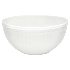Cereal bowl Alice white