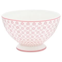French bowl medium Helle pale pink