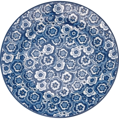 Plate Selma blue