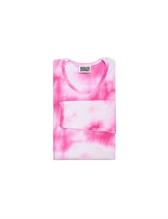 101 Kids - Tie Die Pink/White