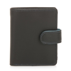 Tri-fold pung - Black Smokey Grey (Men's wallet)