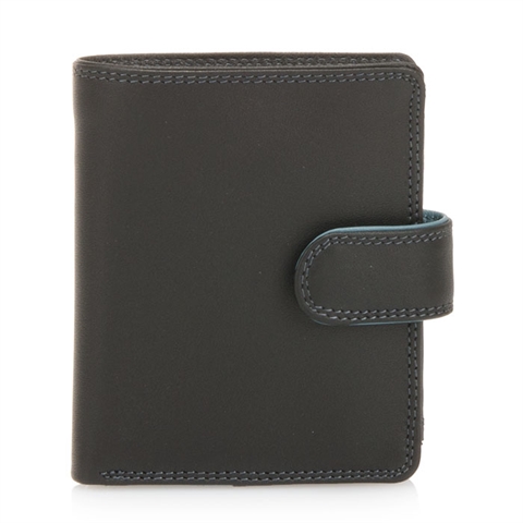 Tri-fold pung - Black Smokey Grey (Men\'s wallet)