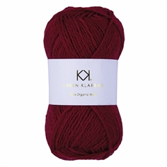2015 Red - pure organic wool