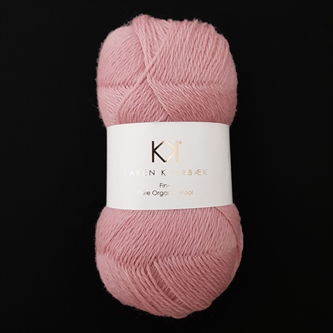 2502 Rose - fine pure organic wool