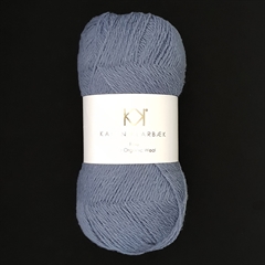2503 Blue Dark Blue - fine pure organic wool