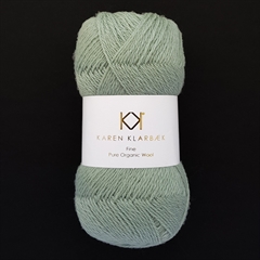 2515 Sage Green - fine pure organic wool