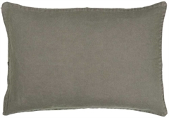 Pudebetræk hør 40x60 cm soil (jordfarvet)