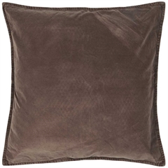 Pudebetræk velour 50x50 cm - nutmeg