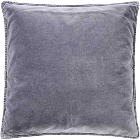 Pudebetræk velour 50x50 cm - purple ash
