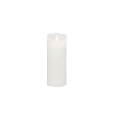 Stearinlys, LED - m. timer, H: 12,5 cm - 2. SORTERING