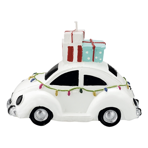 Candle car white