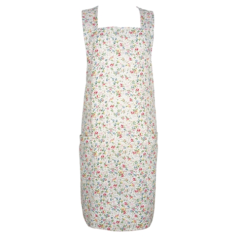 2 Pockets Apron Vivianne white