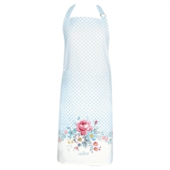 Apron Marie pale grey - pieceprint