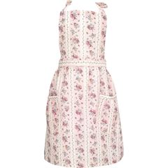 Child apron Ava white