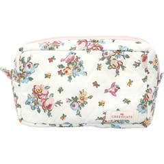 Cosmetic bag medium Ellie white - H: 12 cm L: 21 cm ~ 1 stk tilbage
