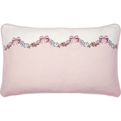 Cushion Maya pale pink pieceprinted 30x50cm