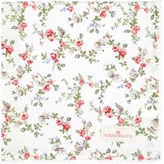 Napkin with lace Carly white - Midseason 2021