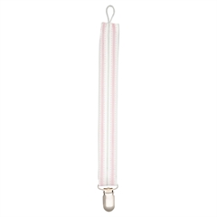 Pacifier string Sari pale pink