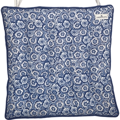 Seat cushion Selma blue large