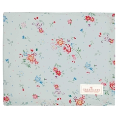 Tablecloth Belle pale blue 100x100cm