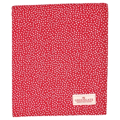 Tablecloth Dot red 145x250cm