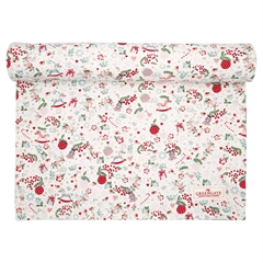 Table runner Carol white - 45 x 140 cm