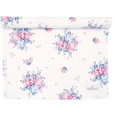 Table runner Emely white, 45 x 140cm - Midseason 2022
