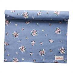 Table runner Nicoline dusty blue