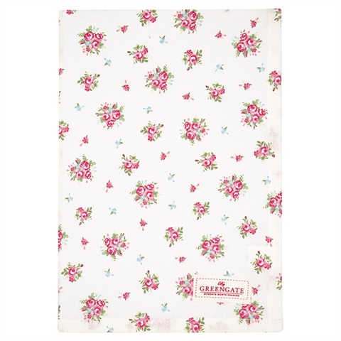 Tea towel Abigail white