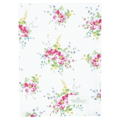 Tea towel Ailia white