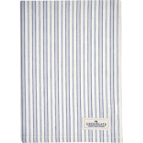 Tea towel Cara dusty blue