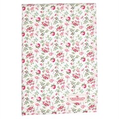 Tea towel Camille petit whiite