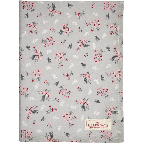 Tea towel Emberly pale grey