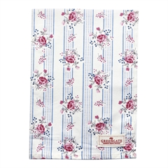 Tea towel Fiona pale blue