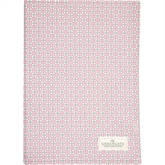 Tea towel Gwen pale pink