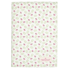 Tea towel Lily petit white