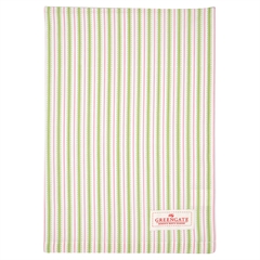 Tea towel Sari white