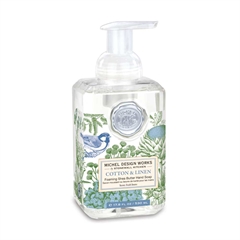 Michel Design Works ~ Cotton & Linen skumsæbe, 530 ml