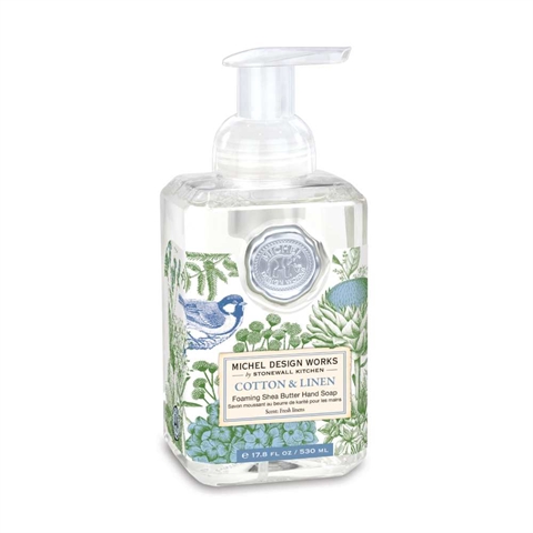 Michel Design Works ~ Cotton & Linen skumsæbe, 530 ml
