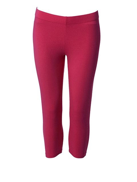 du Milde - Leggings  korte cerise/cherrie