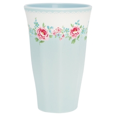 Tall cup Meryl pale blue melamin - høj