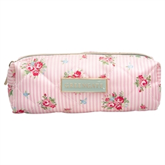 Pouch Abigail stripe pale pink