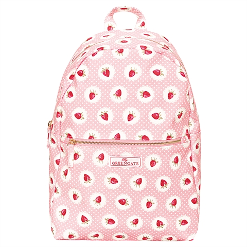 Backpack Strawberry pale pink