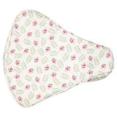 Bike seat cover Lily petit white