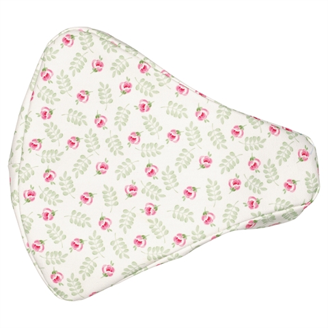 Bike seat cover Lily petit white