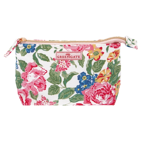 Cosmetic bag Emmaline white small